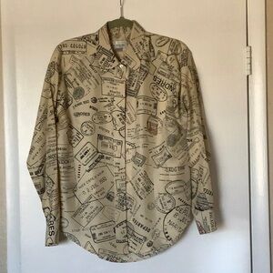 Emanuel Ungaro Vintage Long Sleeve Shirt.